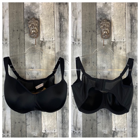 Cacique Everyday Soultion Smooth Balconette Bra in Black Size 42G. - Picture 5 of 6